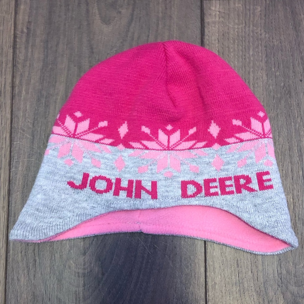 John Deere pink hat